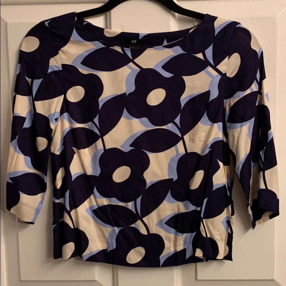 💎💎H&M crop top 3/4 sleeve💎💎